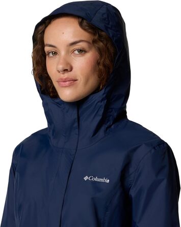 Жіноча водонепроникна куртка-дощовик Columbia Arcadia™ II, колір Collegiate Navy (розмір M)