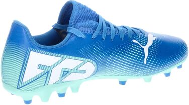 Дитячі футбольні черевики PUMA Unisex, розмір 32.5 EU, кольори Hyperlink Blue/Mint/Puma White