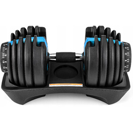 Регульовані гумовані гантелі Gymtek 1 x 24 кг