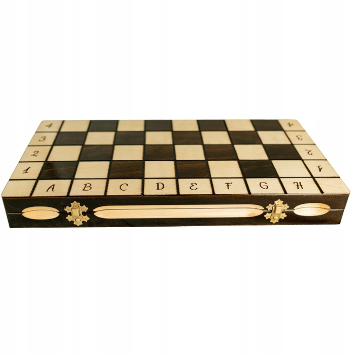 Дерев'яні шахи у футлярі, великі (44 см), Chess Made