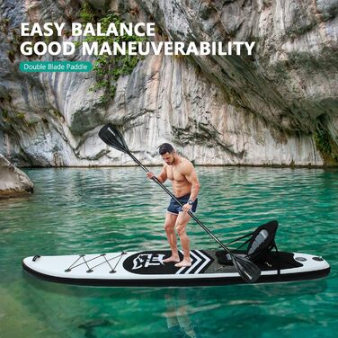 SUP дошка Tigerxbang надувна з повним комплектом аксесуарів для Stand Up Paddling