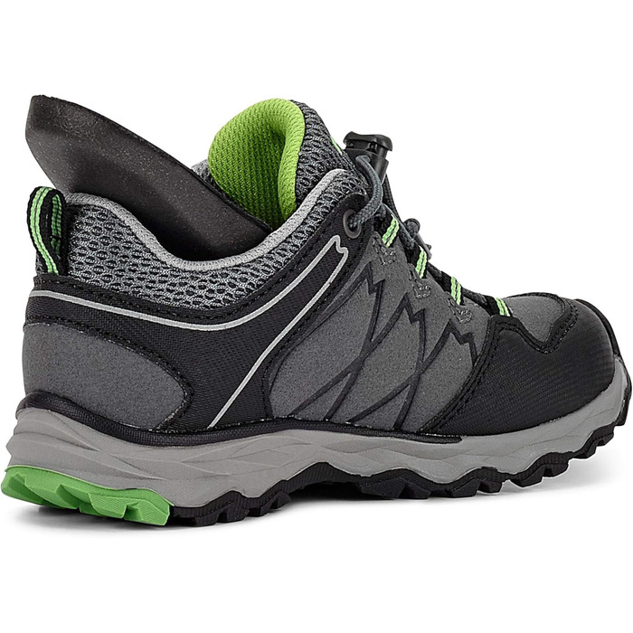 Дитячі трекінгові черевики Meindl Crib Shoe 34 EU, антрацит-зелений