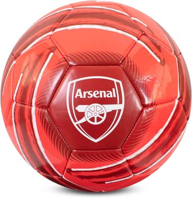 М'яч для футболу Hy-Pro Arsenal F.C. | Розмір 5, Тренувальний, Матчевий, Офіційно ліцензований товар, для дітей та дорослих