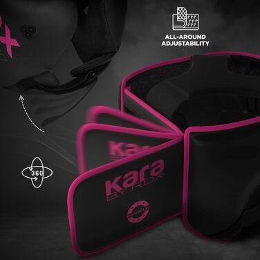 Кепка для боксу та єдиноборств RDX Maya Hide: захист голови для кікбоксингу, ММА, тайського боксу, карате, таеквондо