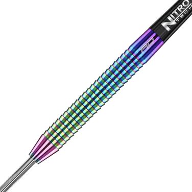 Професійні дартси Red Dragon Razor Edge Spectron 22 г, вольфрам, сталевий наконечник, з оперенням і стрижнями