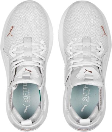 Жіночі кросівки Puma Softride Enzo Nxt для бігу та повсякденного носіння, 39 EU, сірий, рожеве золото, металік