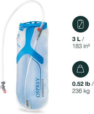 Гідратор Osprey Hydraulics 3L, резервуар для води