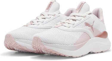Жіночі кросівки для бігу PUMA Softride Mayve — Колір: Warmweiß-Gold-Schwarz (Сірий/Рожевий/Золотий)