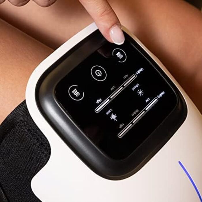 Електричний масажер для ніг GLOBAL RELAX VITALZEN SLIM з шиацу, розминанням і прогрівом, для поліпшення кровообігу та зняття болю, інтуїтивне керування