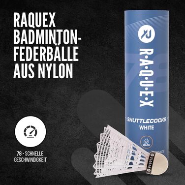 М'ячі для фрізбі Raquex 79 Speed, білі (Fast 78, білий)