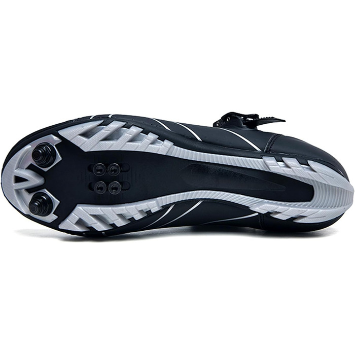 Чоловічі велотуфлі MTB для гірського велосипеда, сумісні з SPD, для їзди в приміщенні та на вулиці, з швидкою застібкою, 43 EU