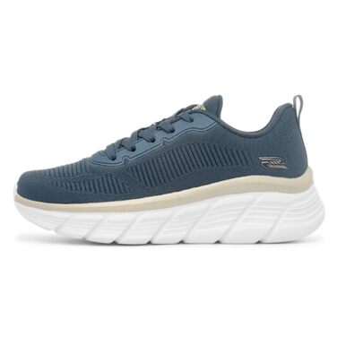 Дитячі високі кросівки Bobs B Flex Hi - Fly, сині, розмір 37.5 (36 EU)