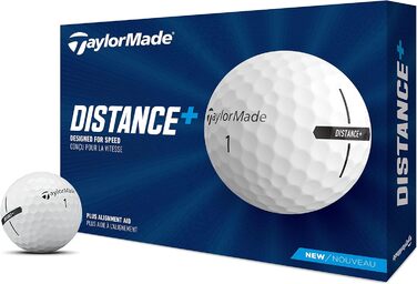 Гольф-м'ячі TaylorMade Distance+ 2021, для дальності
