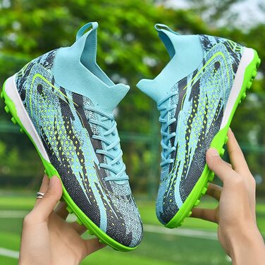 Дитячі футбольні бутси Donbest для хлопчиків, під штучні поля, AG FG, синій, розмір 36 EU