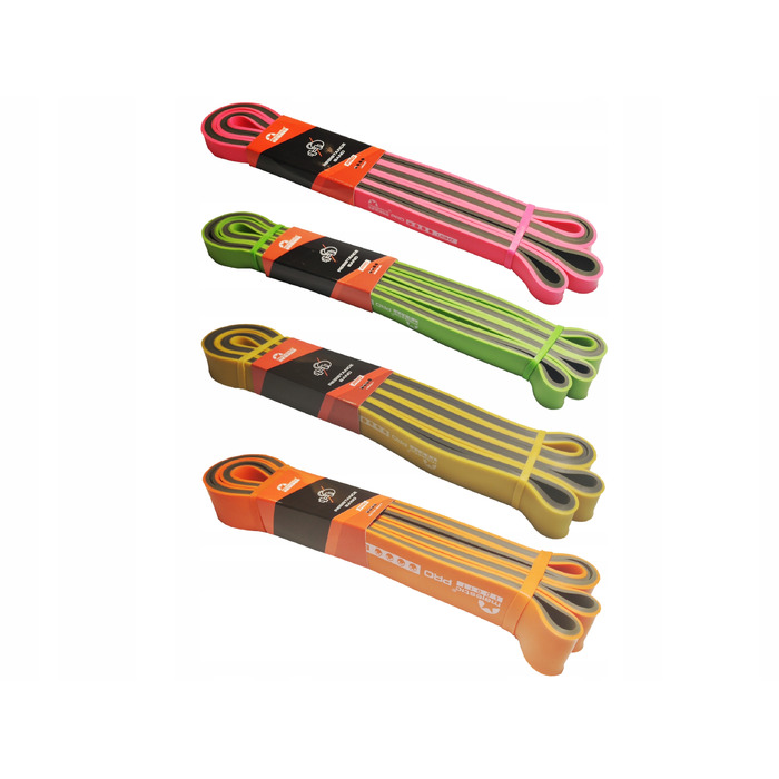 Набір фітнес-резинок MajesticSport BiColor, 4 шт.