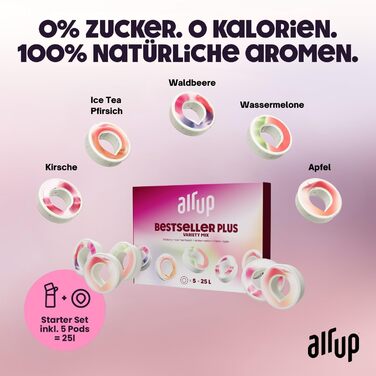 Пляшка для води air up Twist Pro Лаванда 600 мл з арома-капсулами та соломинкою - фіолетова пляшка для школи, спорту, фітнесу