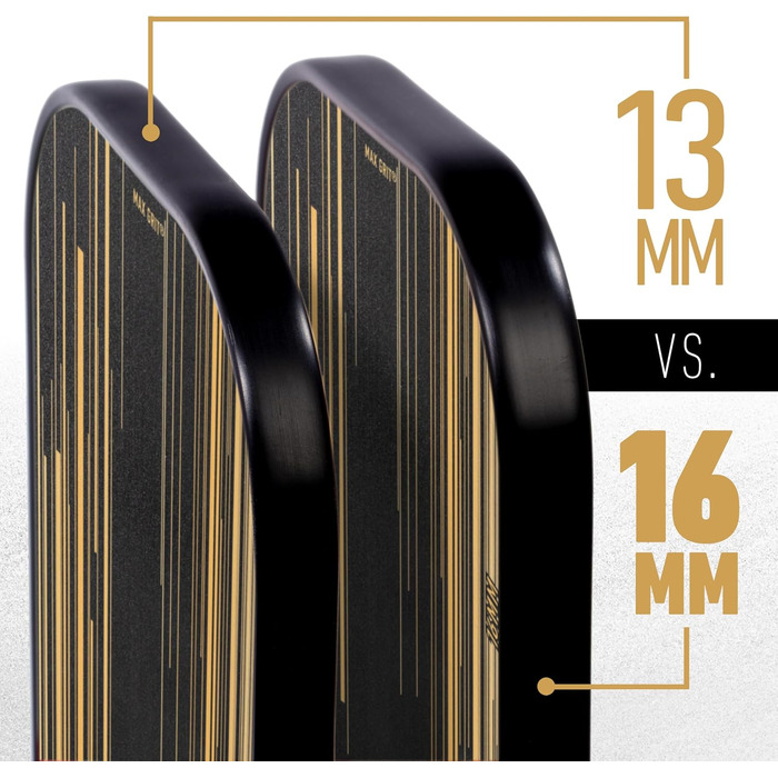 Професійна ракетка для піклболу Franklin Sports Signature Series з MaxGrit-покриттям, турнірна, затверджена USAPA, поліпропіленовий осердя 13 мм + 16 мм