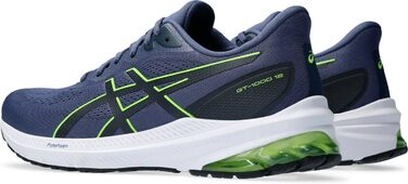 Кросівки ASICS GT-1000 12 для чоловіків (42 EU, Thunder Blue Electric Lime)