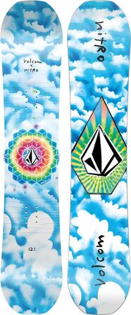 Дитяча сноуборд-дошка Nitro Ripper X Volcom B 121 см, унісекс, мультиколір