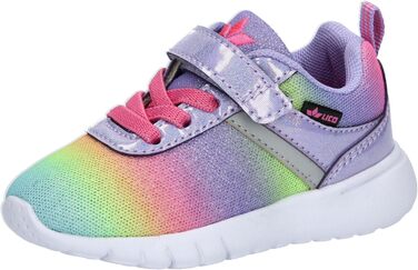 Дитячі капці-кеди Lico Kinder Cakes Vs – унісекс, 24 EU, фіолетово-рожево-блакитні