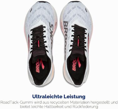 Жіночі бігові кросівки Brooks Hyperion 2 Neutral Illusion Coral Black (36 EU)