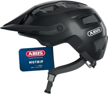 ABUS MoTrip – міцний велосипедний шолом для MTB з регульованим козирком, універсальний розмір, унісекс