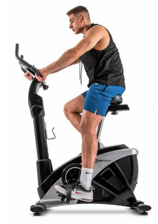Велотренажер Hop-Sport HS-090H Apollo'21 сріблястий iConsole+