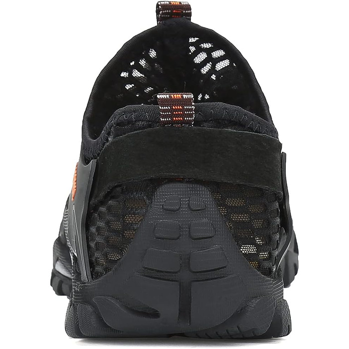 Чоловічі спортивні сандалії FLARUT для літа, трекінгу та хайкінгу. Легкі, дихаючі, з сітчатим верхом. Ідеально для туризму, бігу та скелелазіння. Розмір 44 EU, чорний колір.