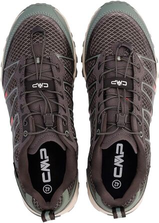 Чоловічі трекінгові кросівки CMP Altak WP для бігу, 44 EU, Piombo Trek Green Ferrari