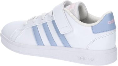 Кросівки Adidas Grand Court C для дітей (34 EU) – Білий, Синій, Рожевий