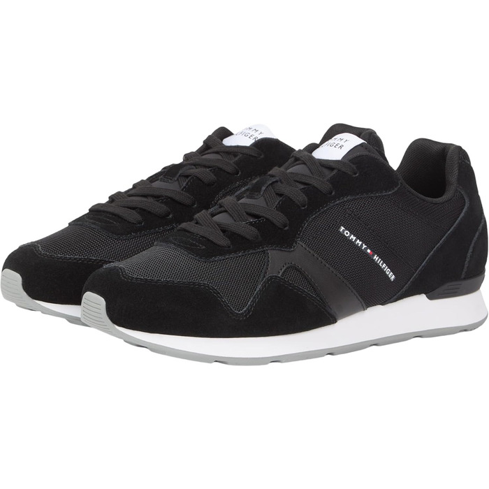 Чоловічі кросівки Tommy Hilfiger Runner Icon Mix FM0FM05679 низькі, чорні, розмір 43 EU