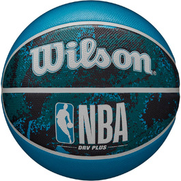 Баскетбольний м'яч Wilson №7, унісекс, чорний/синій