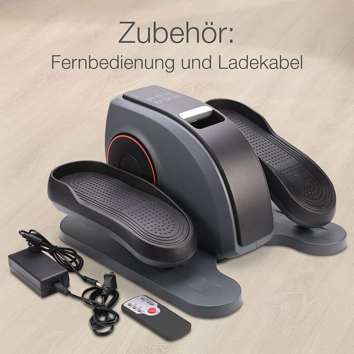 Міні-еліптичний тренажер MaxVitalis: компактний велотренажер для дому та офісу з комп'ютером та 3 програмами