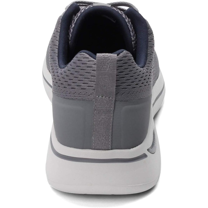 Чоловічі кросівки Skechers Gowalk Arch Fit - спортивні, для ходьби та тренувань, з повітряно-охолоджуваною піною, сірі/темно-сині, 43.5 EU