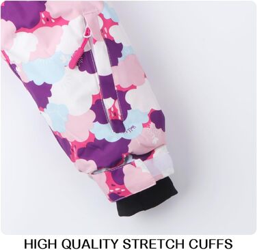 Дитячий зимовий костюм для сноуборду та лиж, водонепроникний, рожевий, 12-13 років