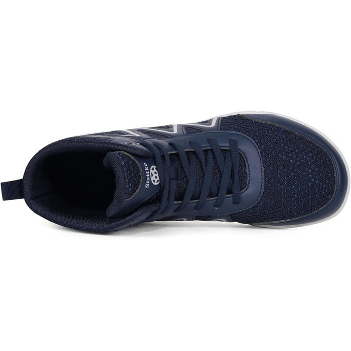 Чоловічі борцовки для боротьби, боксівські туфлі, фітнес-кросівки, підошва з нульовим тертям, блакитний, зелений (42.5 EU, широкі, темно-синій)