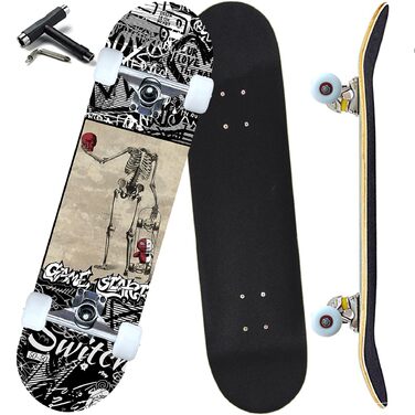 Скейтборд ANYFUN Pro Complete 31x8