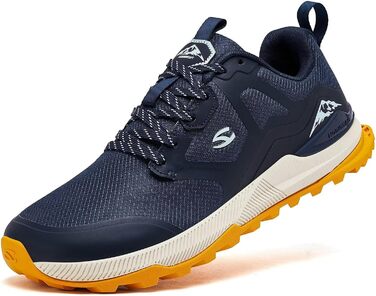 Чоловічі кросівки для трейлраннінгу HOBIBEAR | Трекінг, хайкінг | Широкий носок, не слизькі | Синій (40 EU)