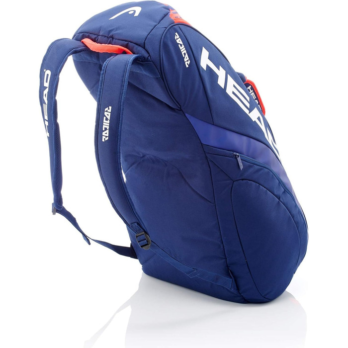 Спортивна сумка HEAD Radical 9R Supercombi синя - велика містка сумка для тенісу та інших видів спорту