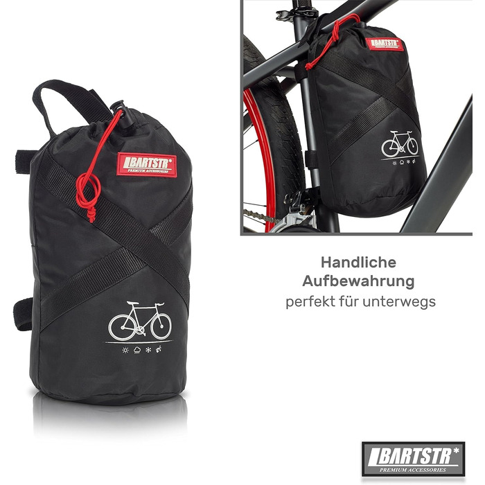 Водонепроникний чохол для велосипеда BARTSTR XL, 210x125x75 см - захист від негоди, міцний матеріал