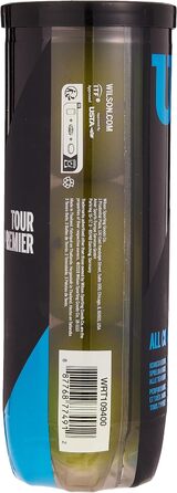 Тенісні м'ячі Wilson Tour Premier для всіх покриттів, 3 шт. (2 упаковки)