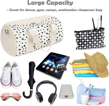 Сумка балерина для дівчаток, танцювальна сумка, спортивна сумка для дітей, сумочка для дівчаток (бежева)