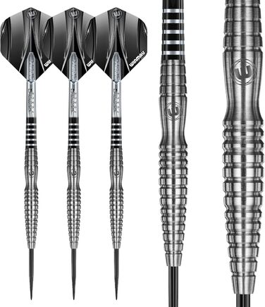 Професійний дартс-набір WINMAU Sniper 24 г, вольфрам, з крилами та стрижнями