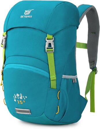 Дитячий рюкзак SKYSPER Wanderrucksack 15L - Легкий та комфортний рюкзак для хлопчиків та дівчаток (Цянова)