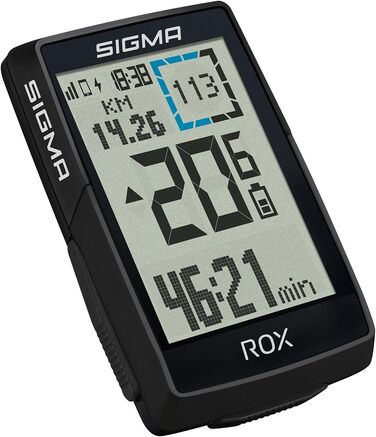 Велокомп'ютер SIGMA ROX 4.0 SE Special Edition GPS, чорний. Навігація, висотомір, сумісний з E-Bike