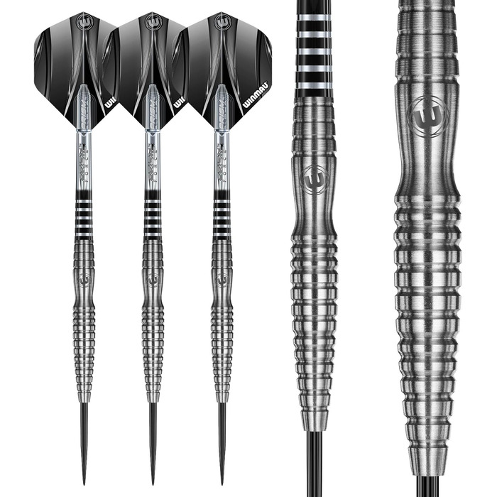 Професійний дартс-набір WINMAU Sniper 24 г, вольфрам, з крилами та стрижнями