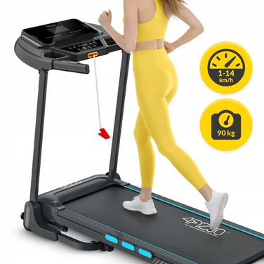 Електрична бігова доріжка 4FIZJO MY-RUN до 90 кг