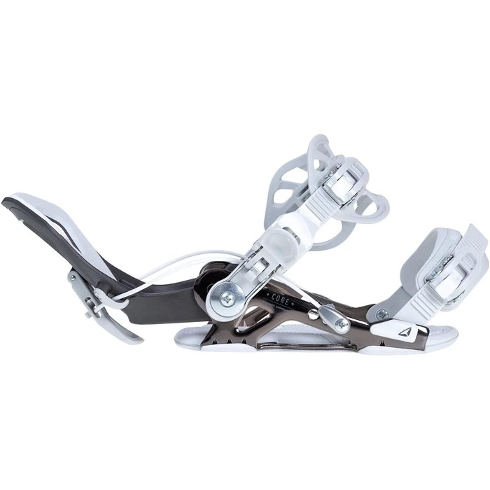 SP Core автоматичні кріплення для сноуборду Flow. Розміри 36-38,5 EU. Gunmetal, для фрістайлу та фрірайду.