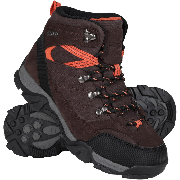 Дитячі водонепроникні черевики Mountain Warehouse Trail, 35 EU, Колір: Коричневий