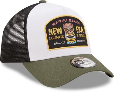 Кепка-тракер New Era Los Angeles Dodgers Camouflage Infill A-Frame Adjustable — камуфляжний регульований головний убір (One Size, #18-29393)